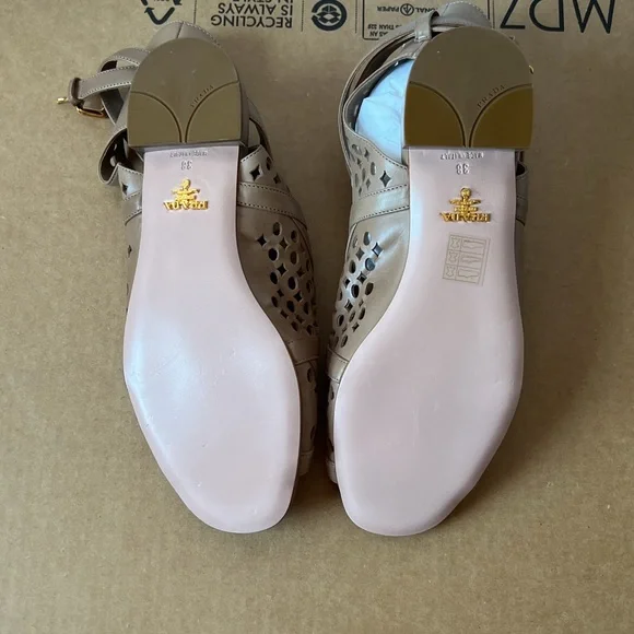 Prada Leather Gladiator Sandals - Picture 2 of 5